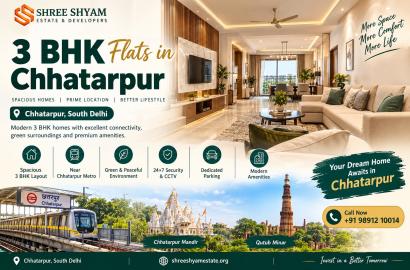 Flats in Chhatarpur, South Delhi: A Complete Guide to Finding Your Ideal Home