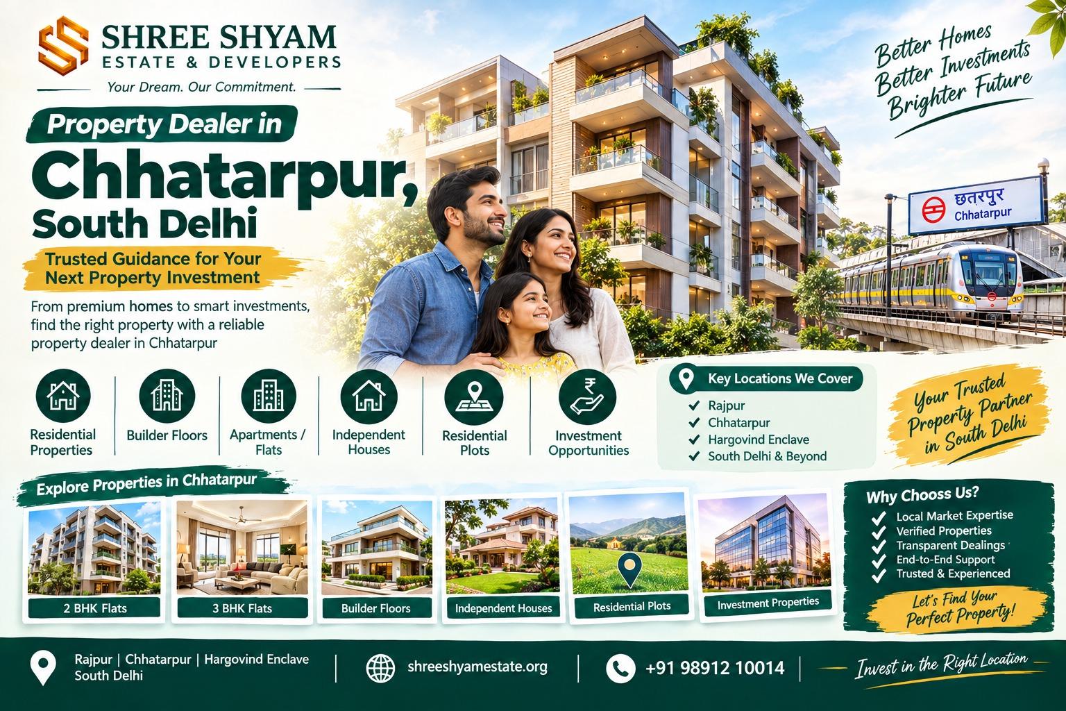 Property Dealer in Chhatarpur SD
