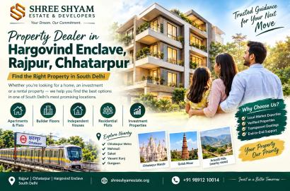 Property Dealer in Hargovind Enclave, Rajpur, Chhatarpur – Find the Right Property in South Delhi